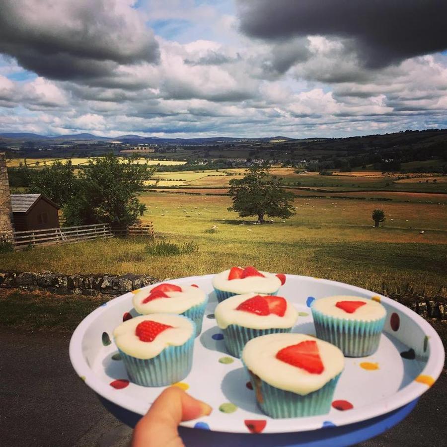 Country Getaway - Tosson Tower Farm Bed and Breakfast Rothbury Exteriör bild